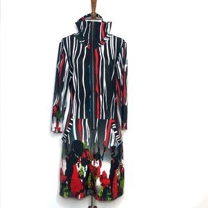 Papillon 1/2 Zip Knit Mini Dress XLarge